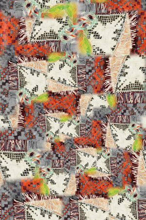 民族风印花华亿平台图片