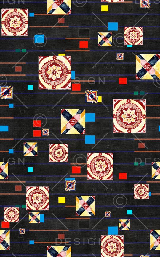 民族风印花华亿平台图片