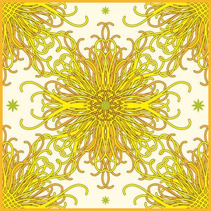 菊花印花华亿平台图片