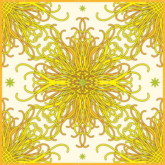 菊花印花华亿平台图片