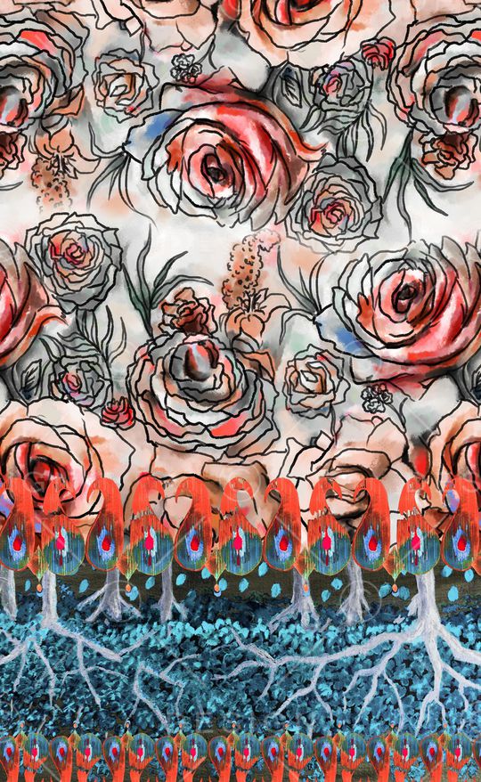 数码华亿平台印花华亿平台图片