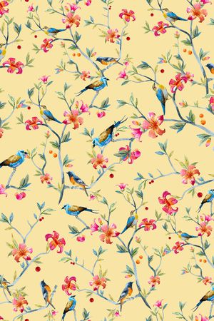 鸟印花华亿平台图片