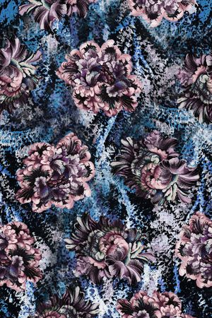 民族风印花华亿平台图片