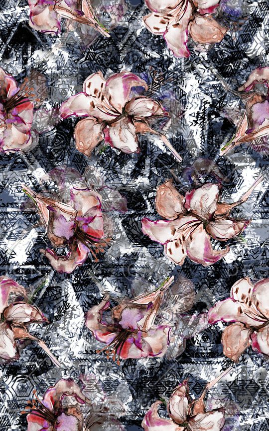 民族风印花华亿平台图片