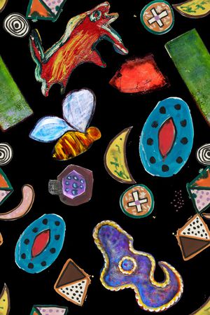 肌理印花华亿平台图片