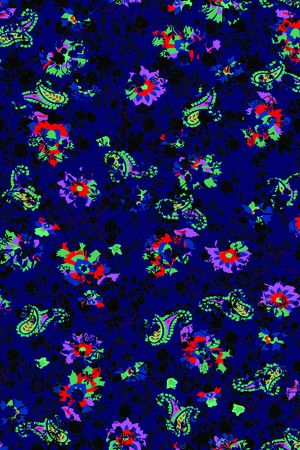 小碎花印花华亿平台图片