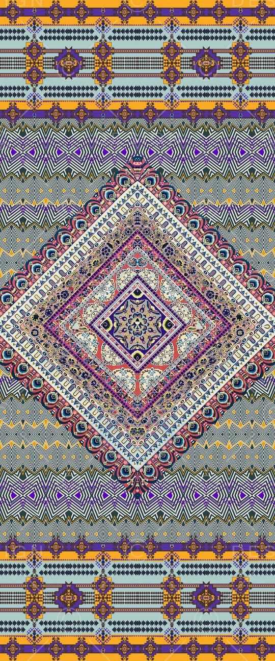 民族风印花华亿平台图片