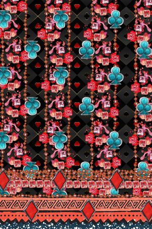 数码华亿平台印花华亿平台图片