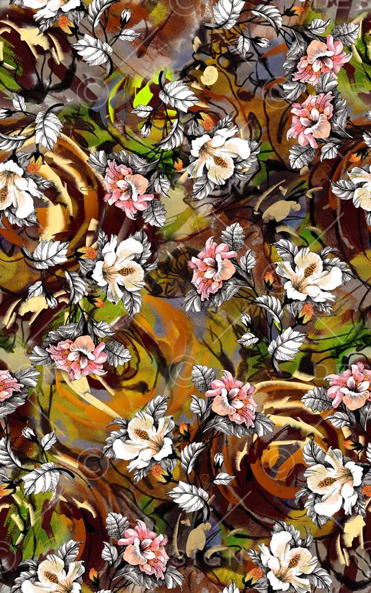 民族风印花华亿平台图片