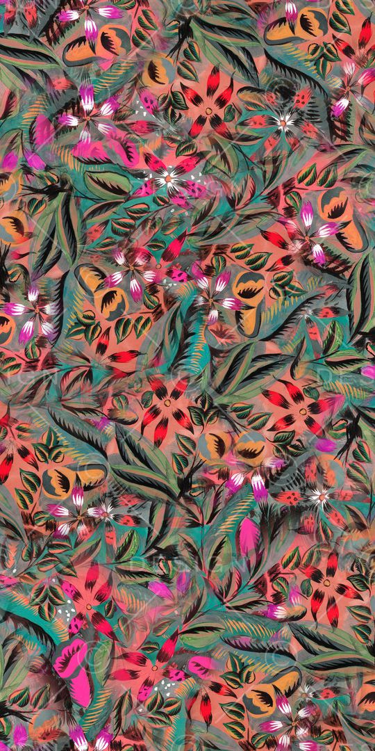 小碎花印花华亿平台图片