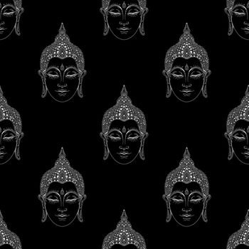 981414-佛头-布匹-黑