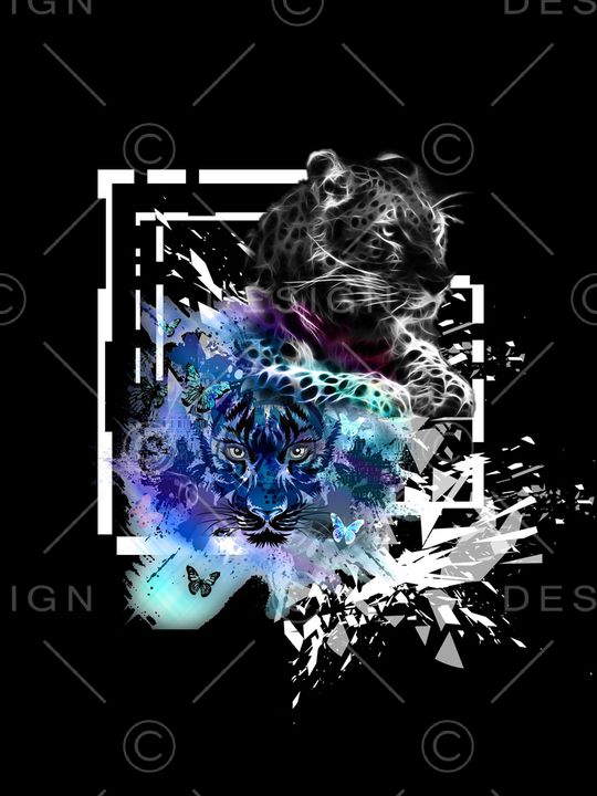 几何男装印花华亿平台图片