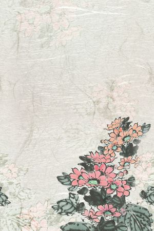 中国风印花华亿平台图片