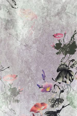 中国风印花华亿平台图片