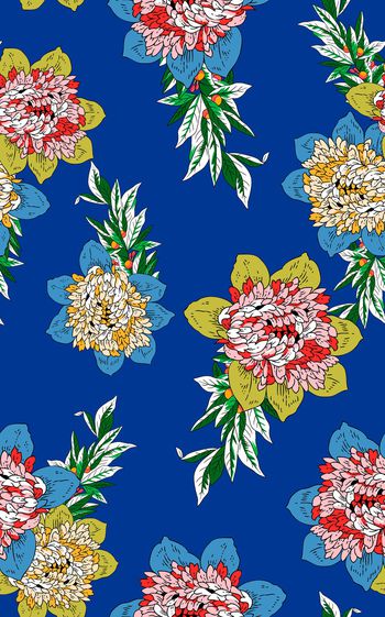 982293-彩底大花朵 17121737C