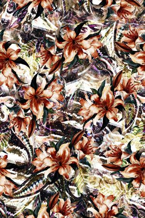 民族风印花华亿平台图片