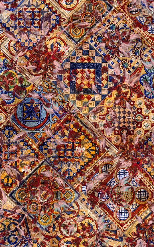 民族风印花华亿平台图片