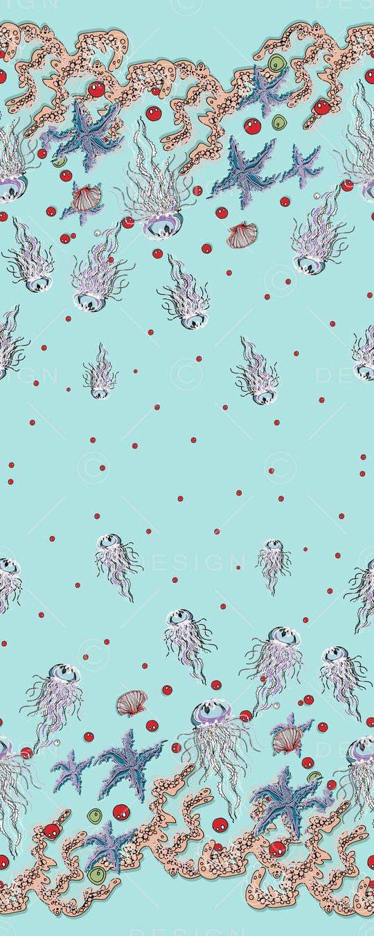 珊瑚印花华亿平台图片