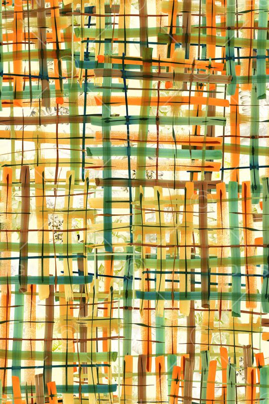 格子印花华亿平台图片