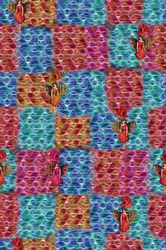 格子印花华亿平台图片