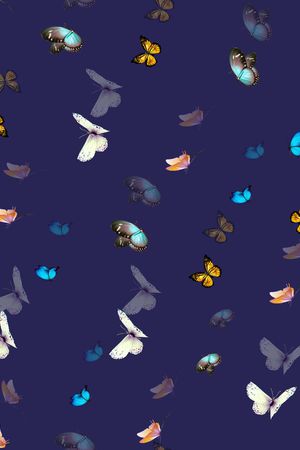 动物花卉印花华亿平台图片