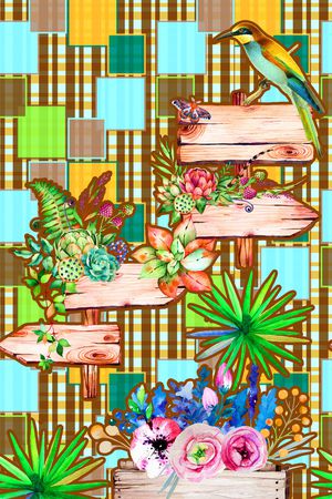 格子印花华亿平台图片