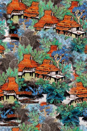 建筑印花华亿平台图片