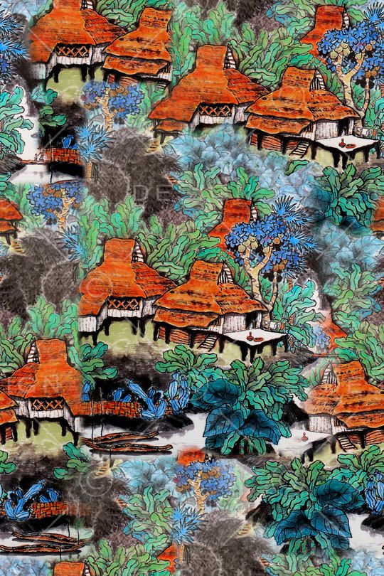 建筑印花华亿平台图片