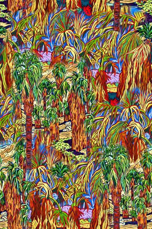 条纹印花华亿平台图片