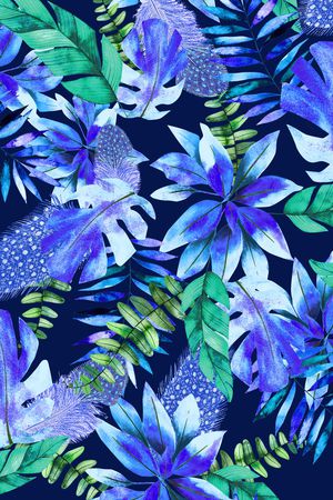 绿植树叶印花华亿平台图片