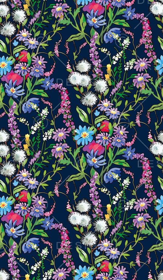 小碎花印花华亿平台图片