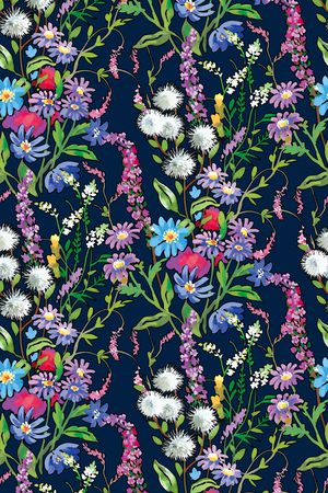 小碎花印花华亿平台图片