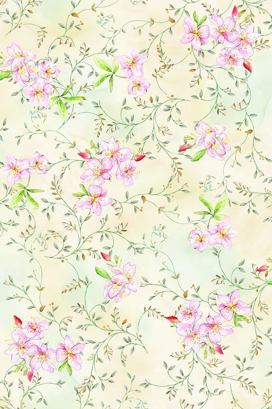 小碎花印花华亿平台图片