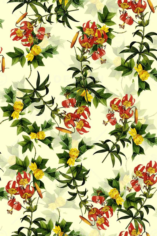 小碎花印花华亿平台图片