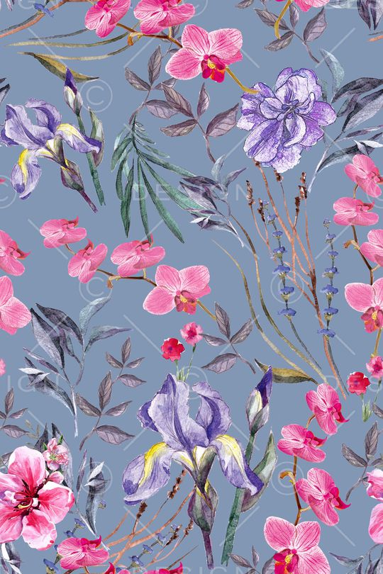 小碎花印花华亿平台图片