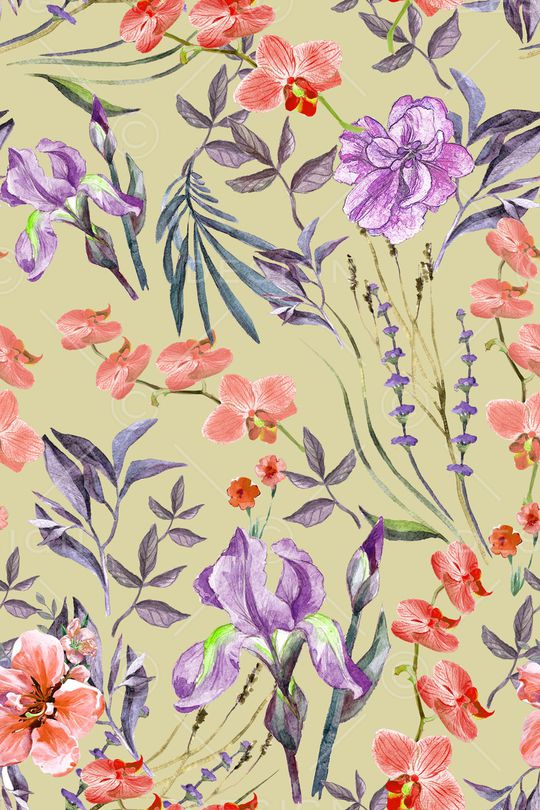 小碎花印花华亿平台图片