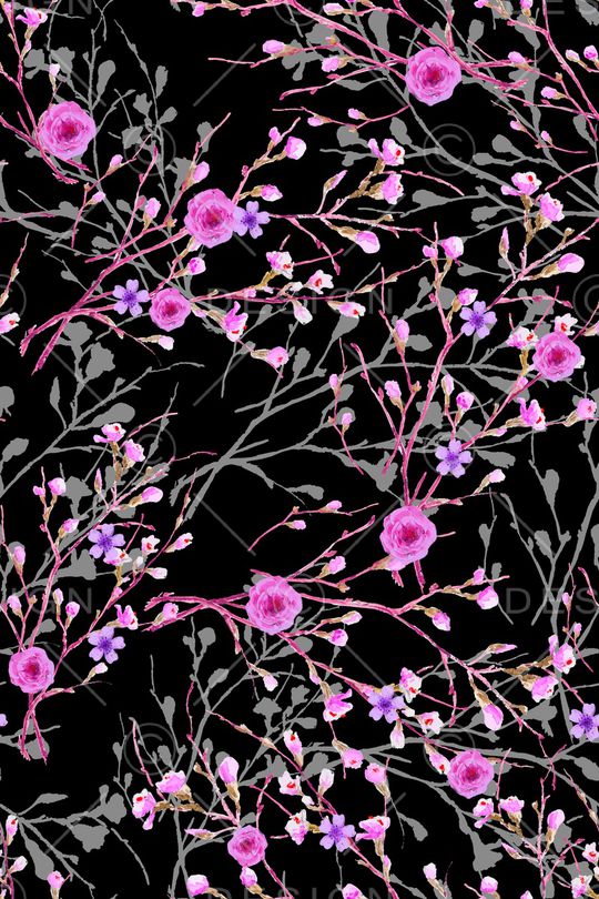 小碎花印花华亿平台图片