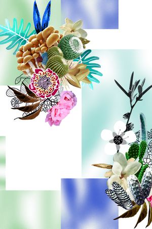 植物印花华亿平台图片