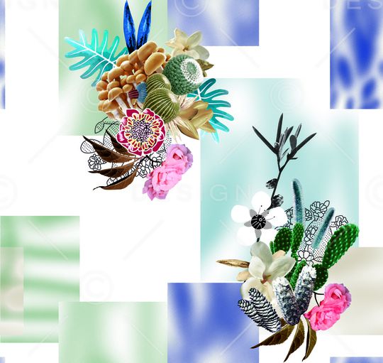 植物印花华亿平台图片