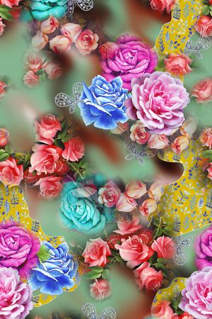 数码华亿平台印花华亿平台图片