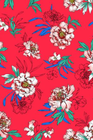 植物印花华亿平台图片