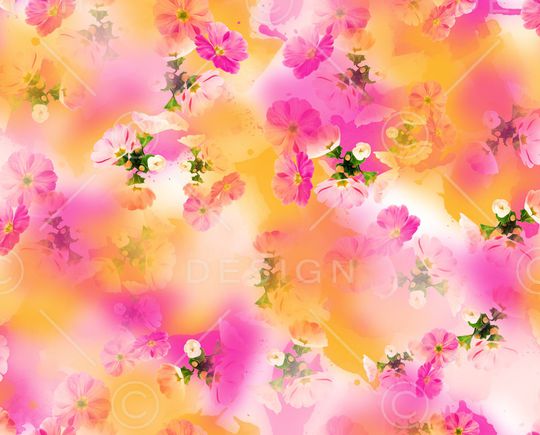 鲜花印花华亿平台图片