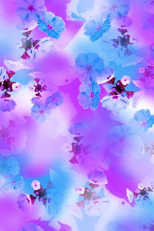 鲜花印花华亿平台图片