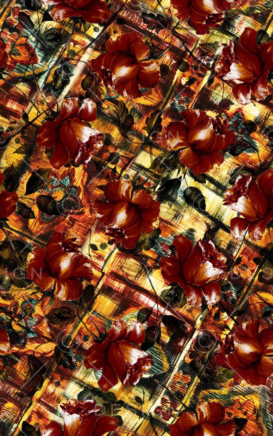 民族风印花华亿平台图片