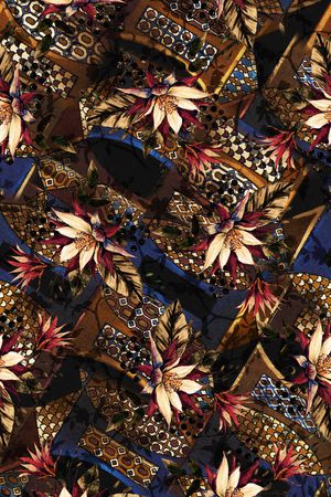 民族风印花华亿平台图片