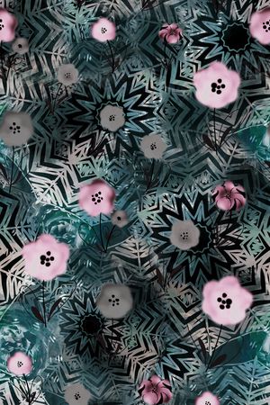 民族风印花华亿平台图片