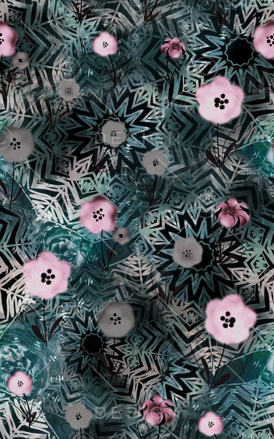 民族风印花华亿平台图片