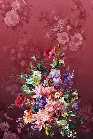 定位花印花华亿平台图片