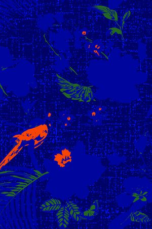 鸟印花华亿平台图片