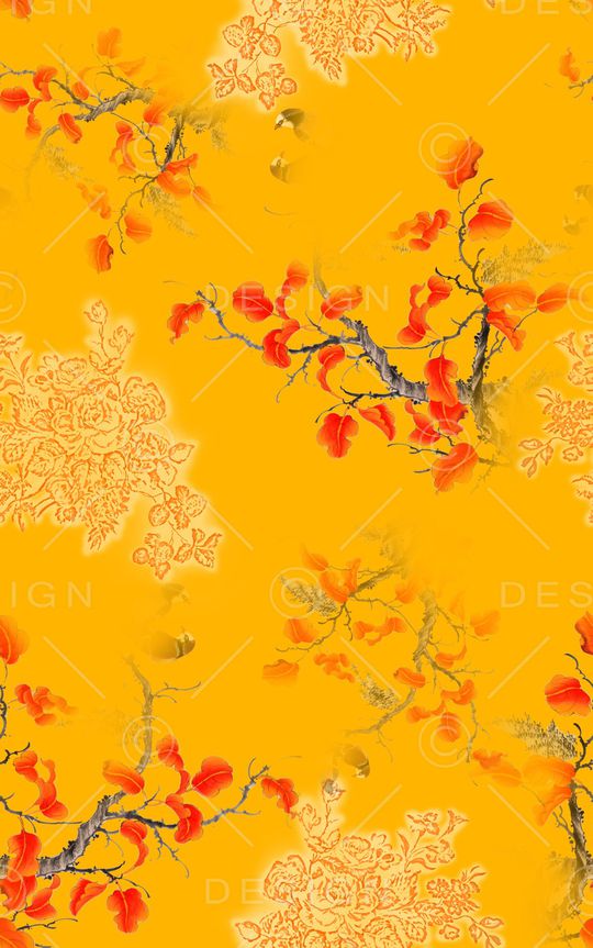 宫廷风印花华亿平台图片